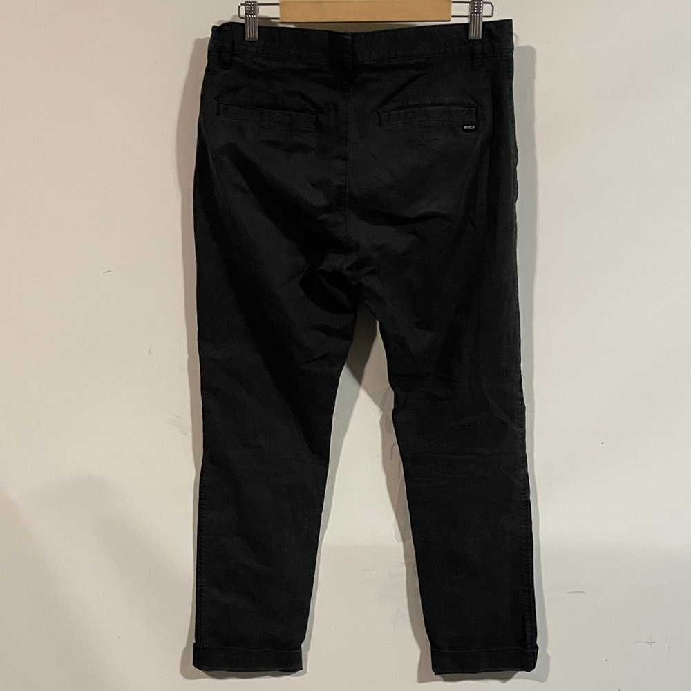 RVCA daggers Black Casual Pants - Picture 3 of 4